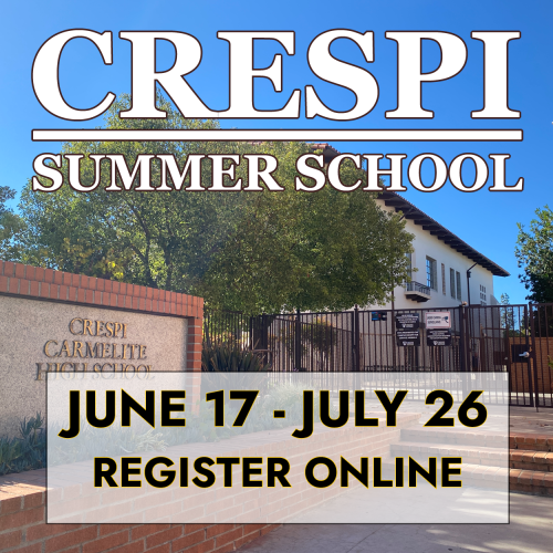 Register for Crespi Summer School