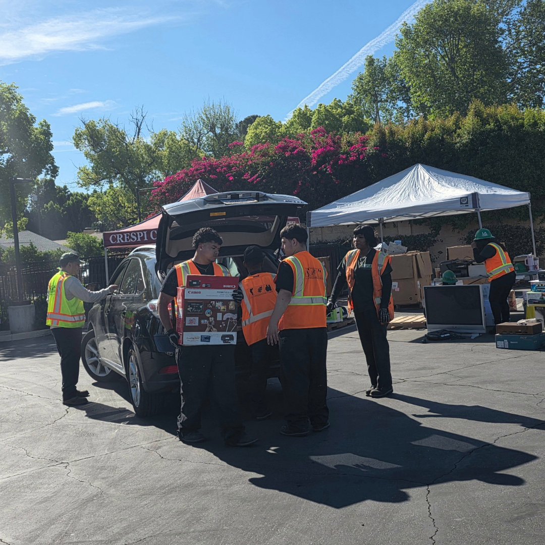 Crespi E-Waste Drive Welcomes Strong Community Participation